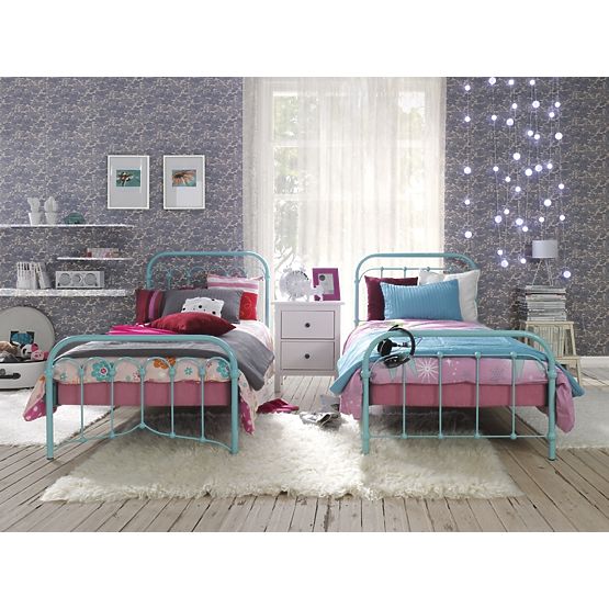 metal pat Bibi 200x90 cm turcoaz