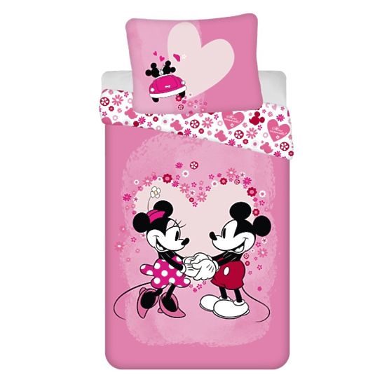 Mickey și Minnie adoră lenjeria de pat