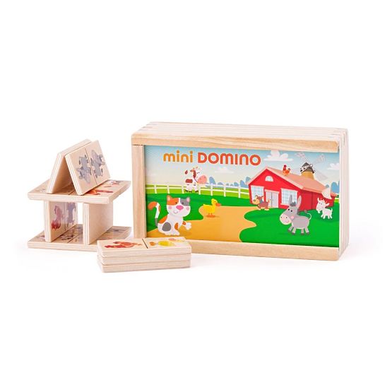Mini Domino în cutie - Animale