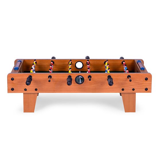 Mini fotbal de masă 69x35,5 cm fotbal de masă din lemn ECOTOYS