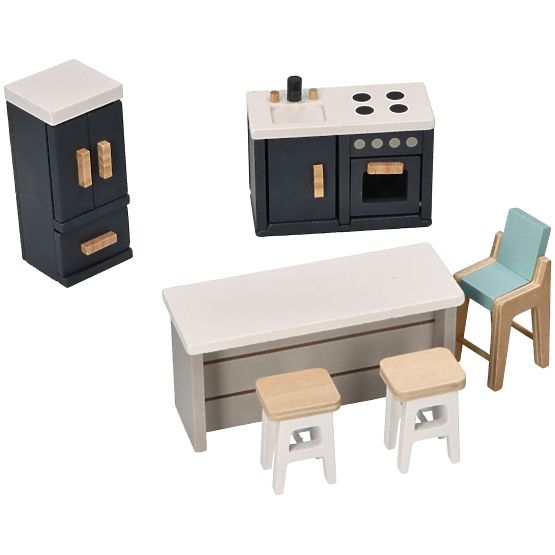 Mobilier pentru căsuța de păpuși Bucătărie