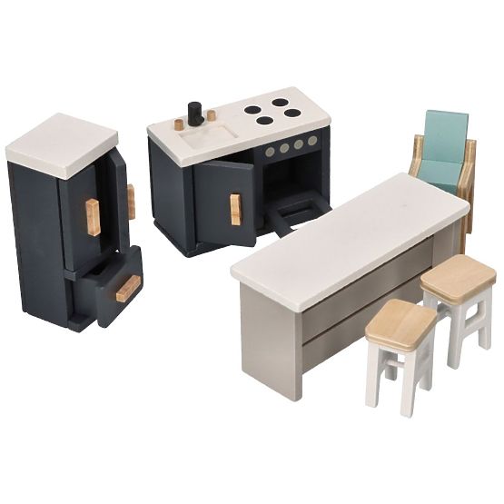 Mobilier pentru căsuța de păpuși Bucătărie