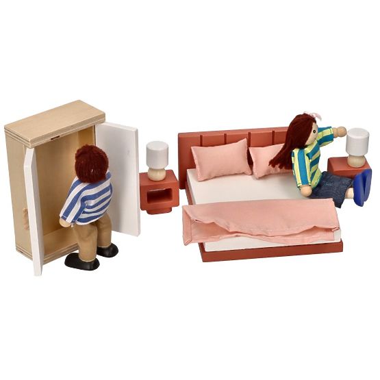 Mobilier pentru căsuța de păpuși Dormitor
