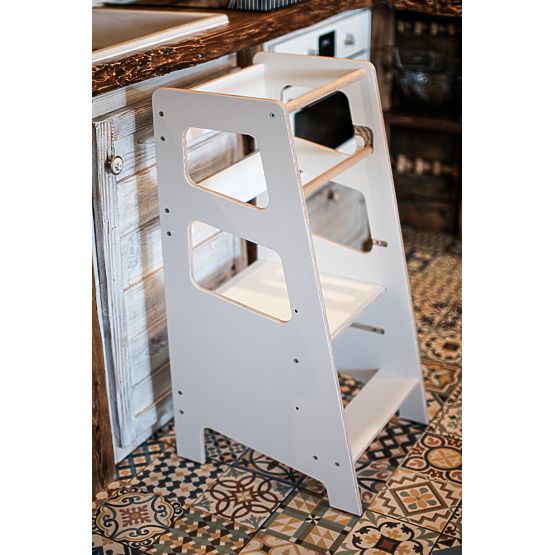 Turnul de Învățare Montessori Nora - Alb