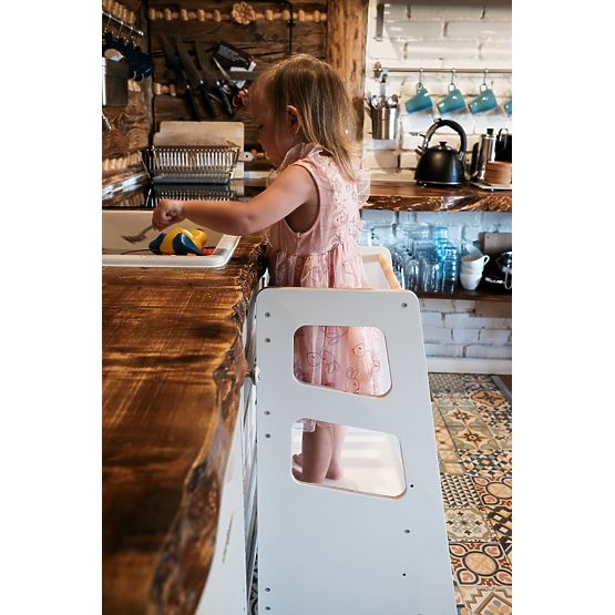 Turnul de Învățare Montessori Nora - Alb