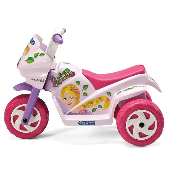 Motocicleta electrica pentru copii mini printesa-PEG PEREGO