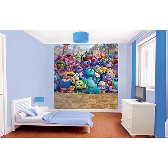 Mural pentru copii din 8 panouri – Univestitatea Monștrilor