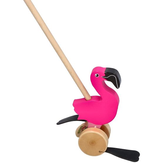Nature Planet Flamingo de împins