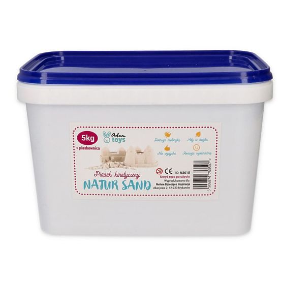 Nisip cinetic 5 kg cu groapa de nisip