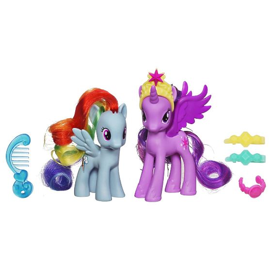 noi mic ponei prințesă SPARKLE cu prieten