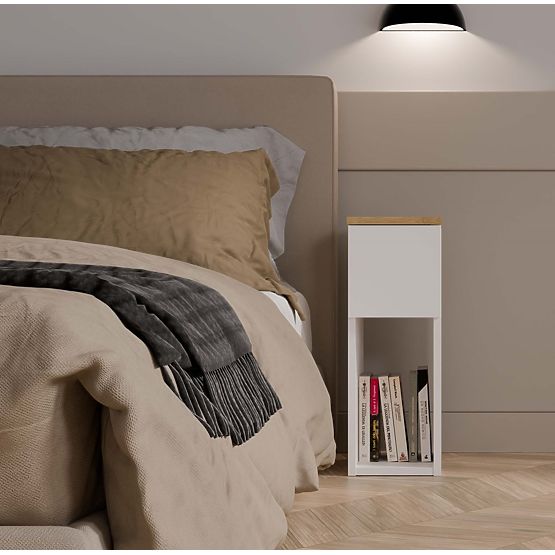 Noptieră GALAX 20/1S ALB-ARTISAN