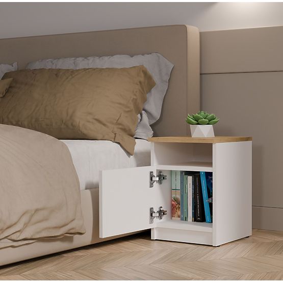 Noptieră GALAX 30/1D ALB-ARTISAN