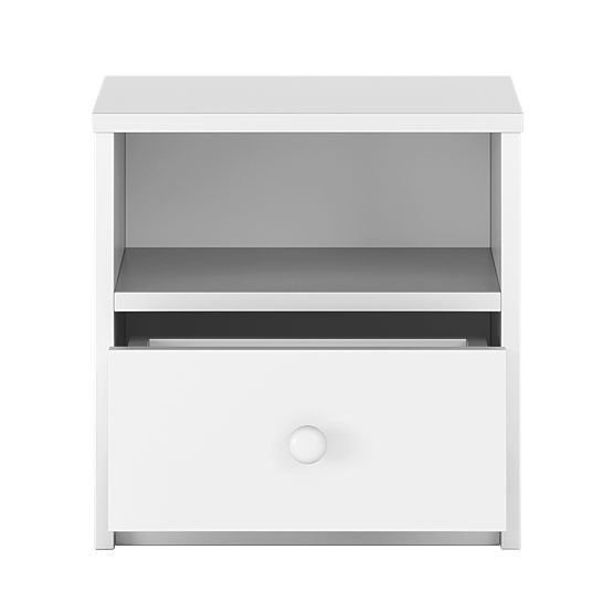 Noptieră pentru copii-albă