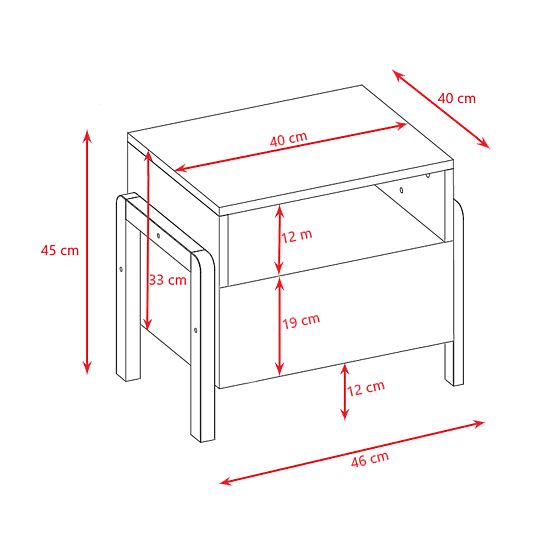 Noptiera Viktor - alb