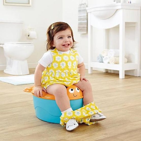 Olita broscuta portocalie Fisher Price