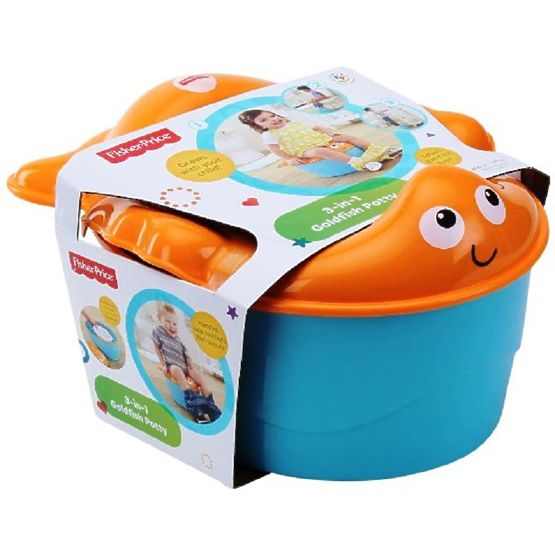 Olita broscuta portocalie Fisher Price