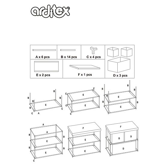 Organizator cu sertare Mickey Mouse