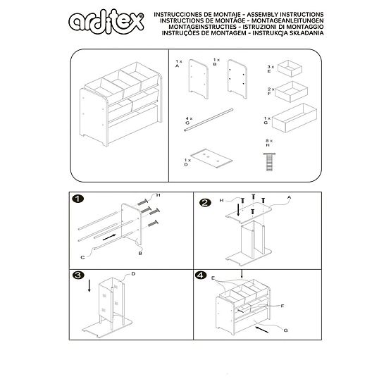 Organizator de jucării Minnie Mouse