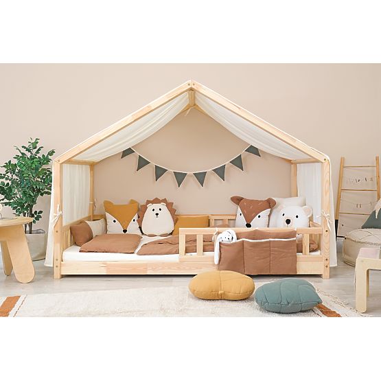 Organizator din muselină Ourbaby 30x60 cm - muștar