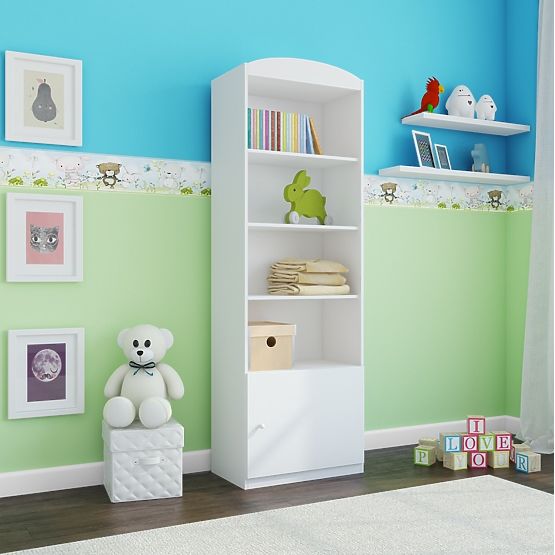 Raft pentru raft Ourbaby - îngust - alb
