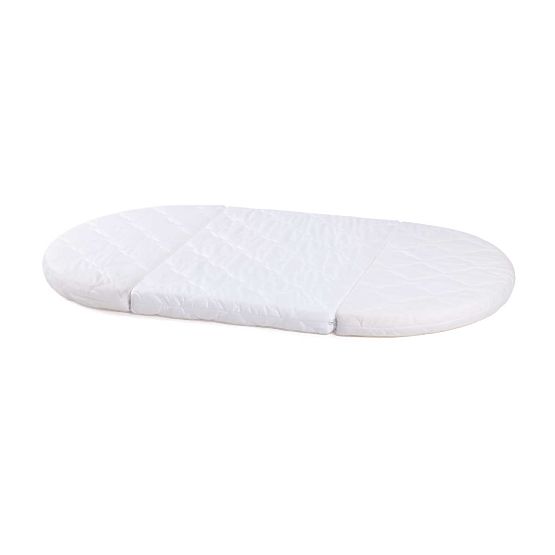 Pătuț oval extensibil Ruby 7 în 1 - alb