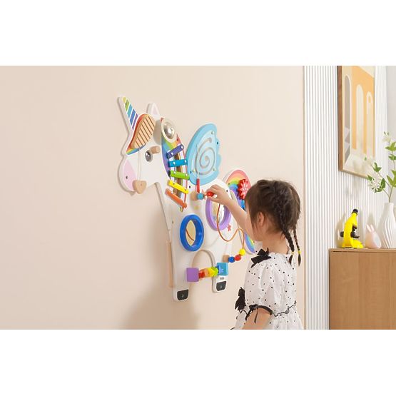 Panou de perete Unicorn Curcubeu