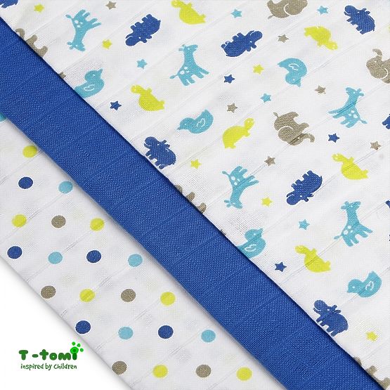 pânză Tetra scutece cu imprimate - TOP CALITATE