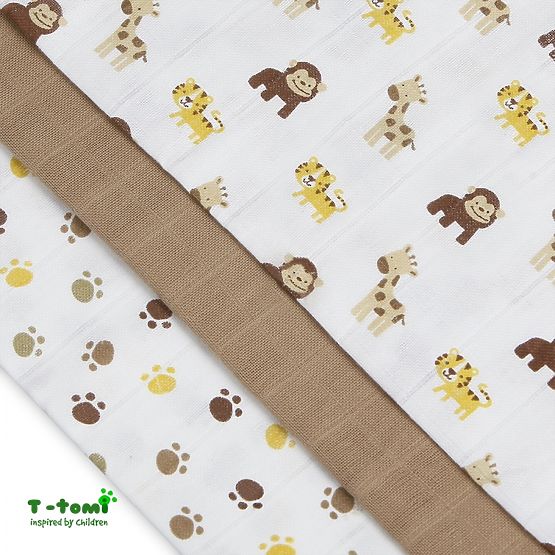 pânză Tetra scutece cu imprimate - TOP CALITATE