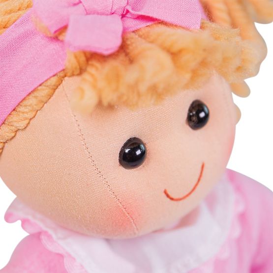 Păpușa de pânză Bigjigs Toys Kelly 34 cm