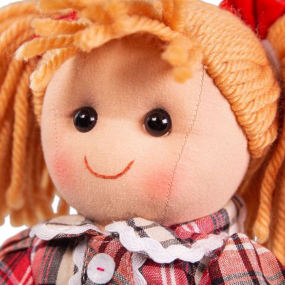 Păpușa de pânză Bigjigs Toys Mandie 34 cm