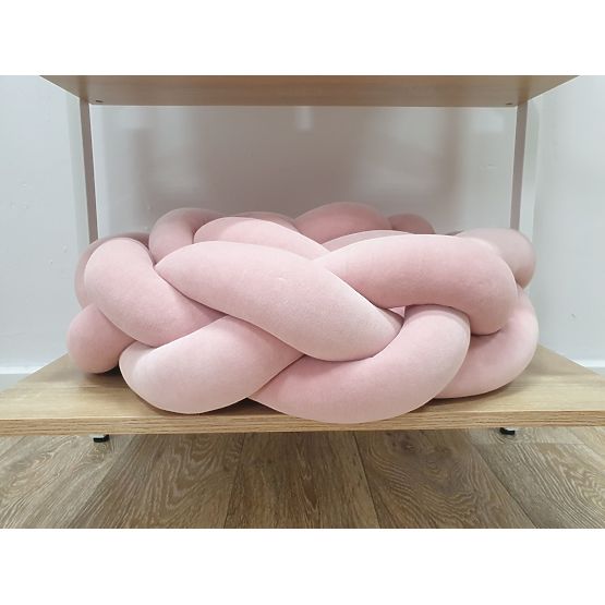 Parapet împletit 240 cm - roz vechi