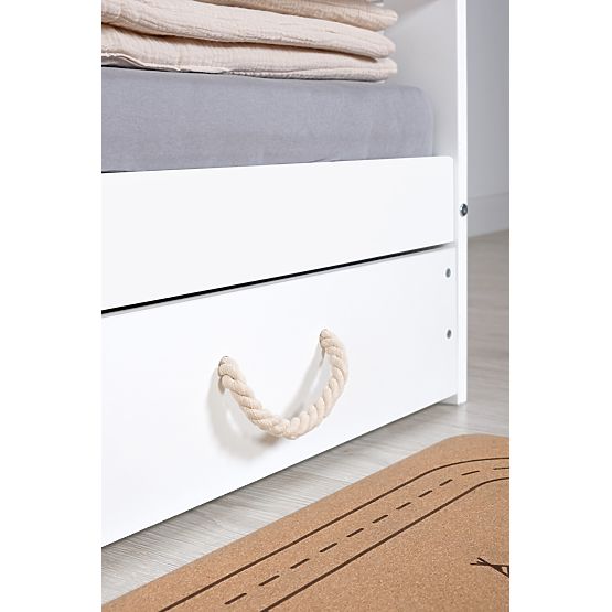 Pat de casă Lucky 160x80 - alb