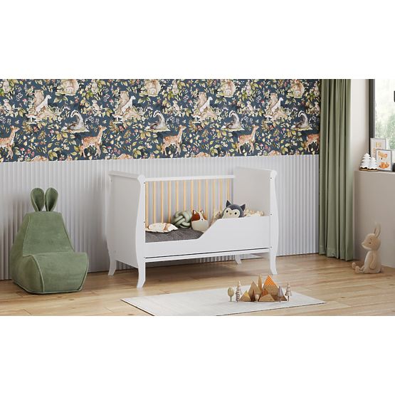 Pătuț pentru copii Míša 120x60 - alb