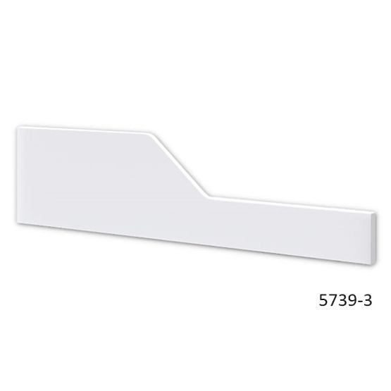 Pătuț pentru copii Míša 120x60 - alb