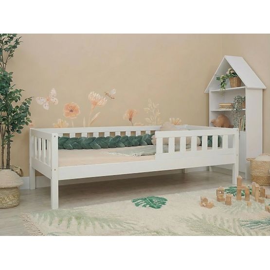 Pat de copii Montessori Ourbaby Meadow plus - alb