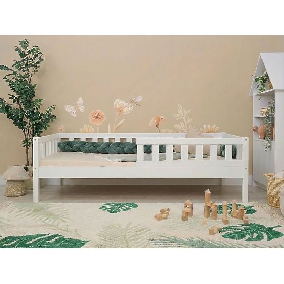 Pat de copii Montessori Ourbaby Meadow plus - alb
