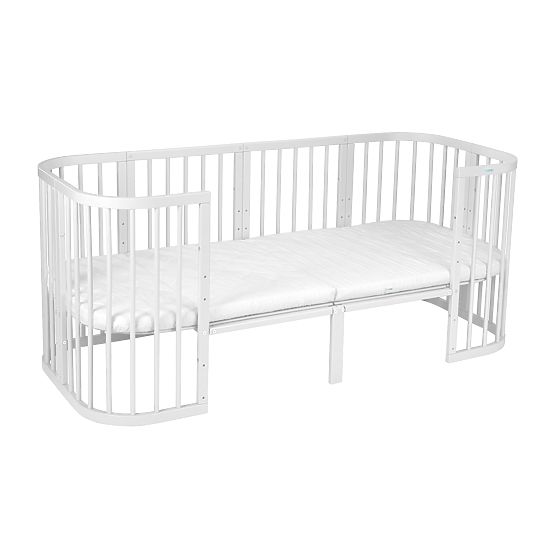 Pătuț extensibil Desire 7 în 1 PLUS - alb