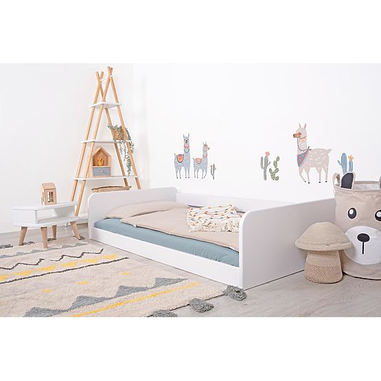 Pat de creștere Nell 2 în 1 - alb