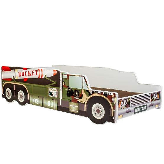 Pat de o persoană Rachetă 160x80 cu saltea