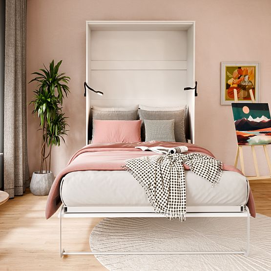 Pat de perete rabatabil KOBI VERTO 120x200 Alb 1 buc