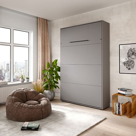 Pat de perete rabatabil KOBI VERTO 120x200 Gri 1 buc