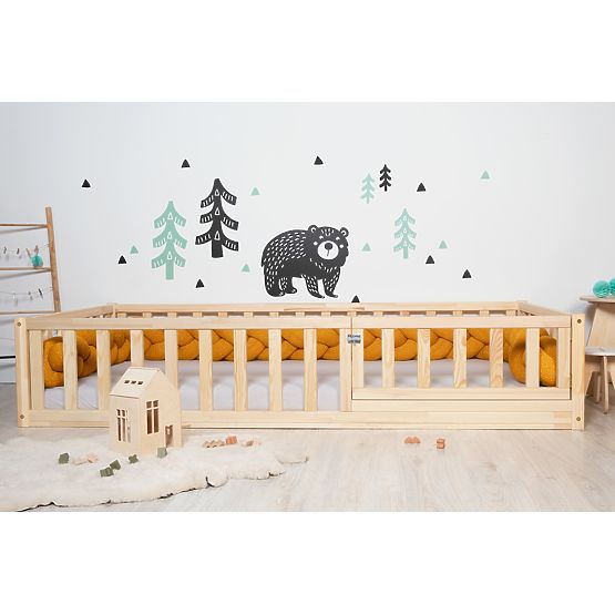 Pat de copii Montessori Bear, jos