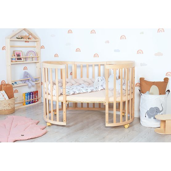 Pat oval de creștere Ruby 7 în 1 - natural