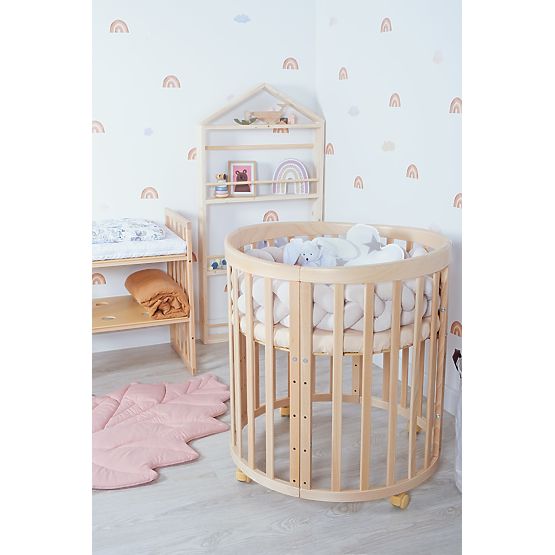 Pat oval de creștere Ruby 7 în 1 - natural