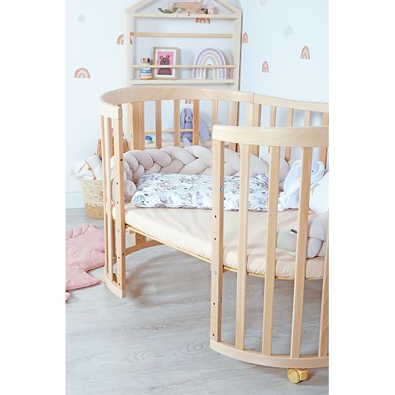 Pat oval de creștere Ruby 7 în 1 - natural