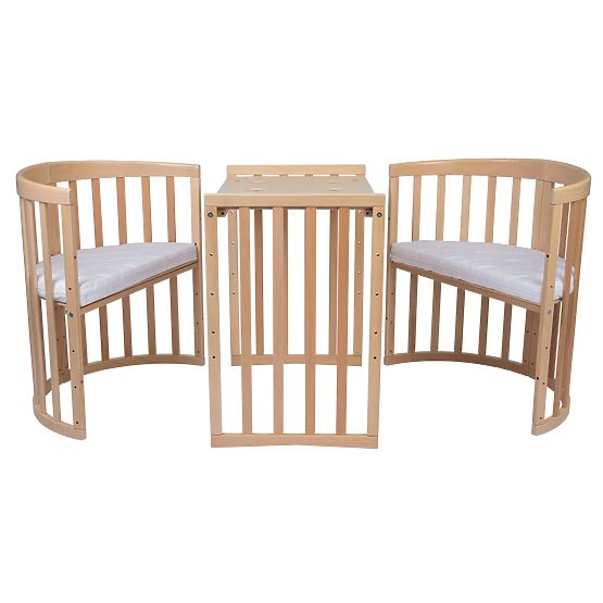 Pat oval de creștere Ruby 7 în 1 - natural