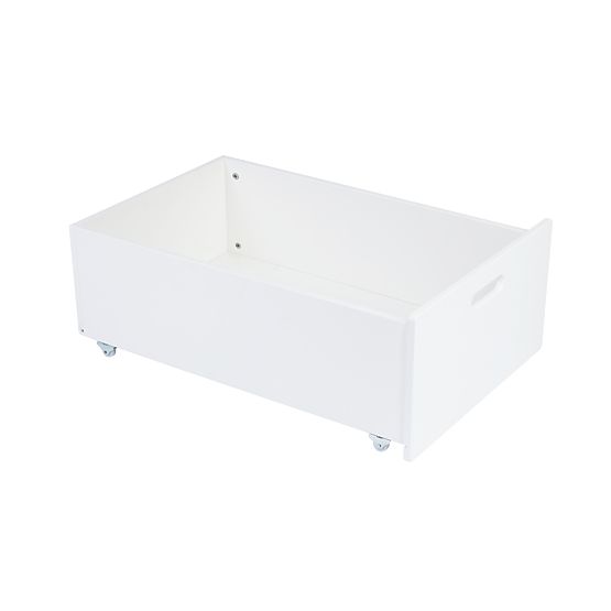Pătuț oval extensibil Ruby 7 în 1 PLUS - alb