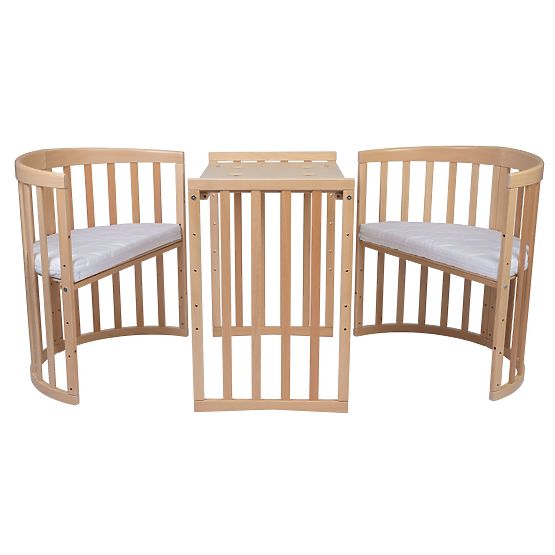 Pat oval de creștere Ruby 7 in 1 PLUS - natural