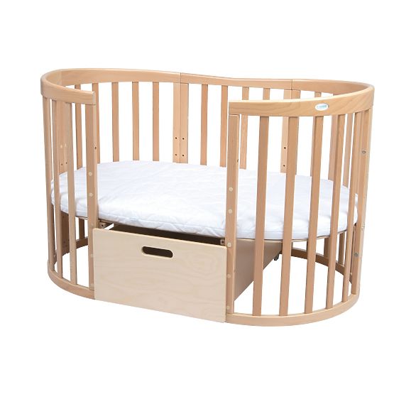 Pat oval de creștere Ruby 7 in 1 PLUS - natural