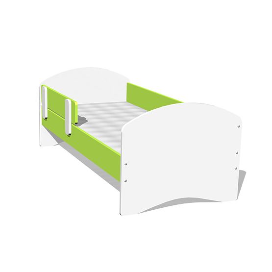 Pat pentru copii cu motivul unei ferme-160 x 70 cm